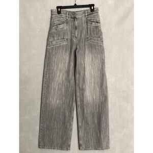 IRO Paris Chrys Jeans 6-Pockets Graphite Grey Women's Size 36 (US 6) NEW